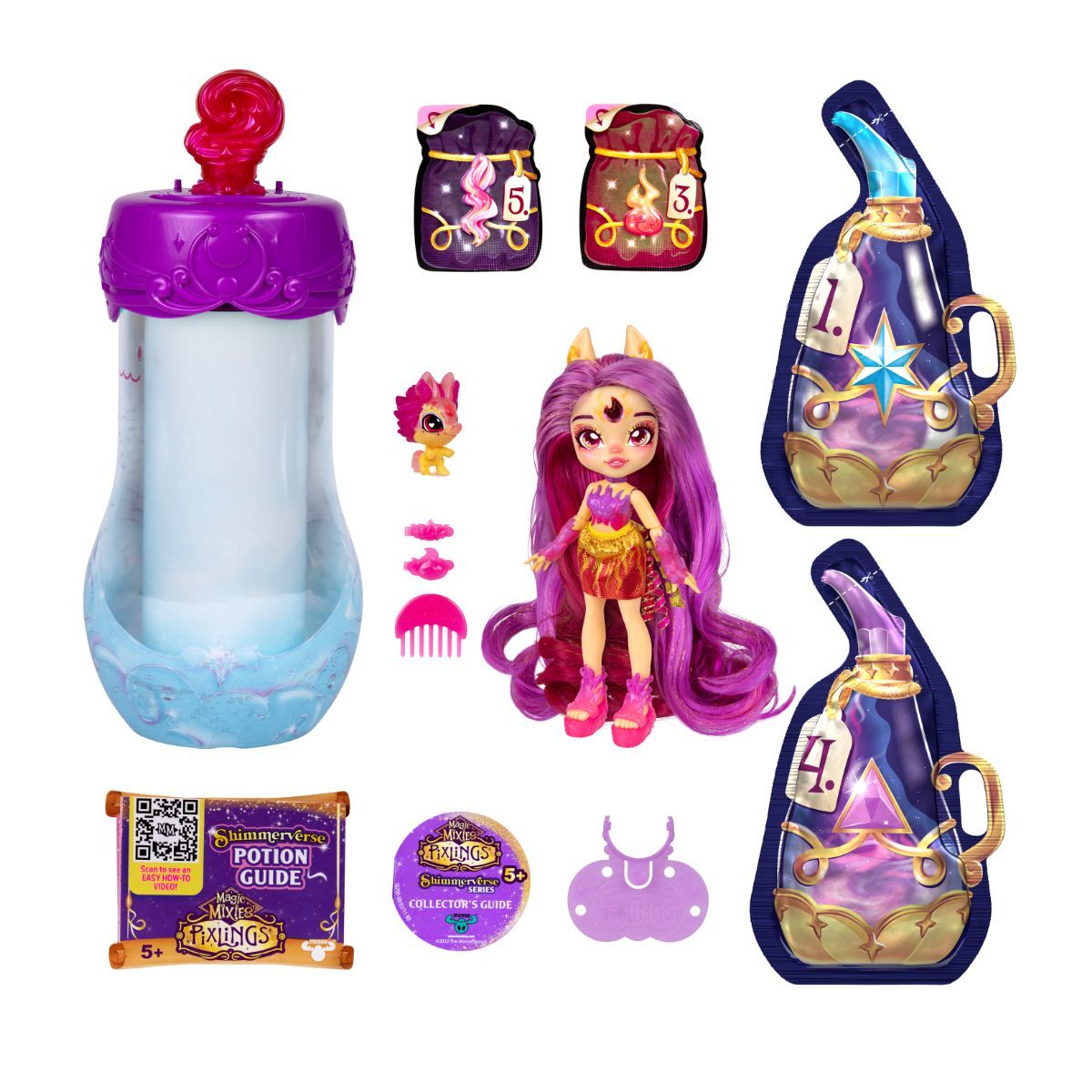 Papusa Pixling Galaxy Hair seria 2 - Pippa