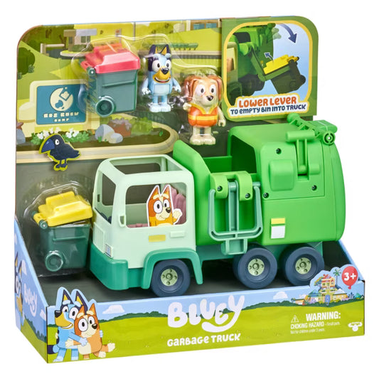 Bluey Camion de gunoi cu 2 figurine