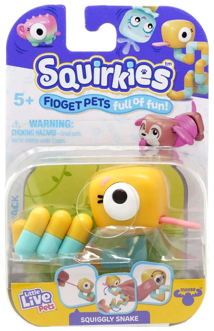 Little Live Pets Squirkies Fidget Pets, asst.