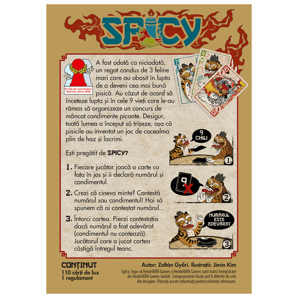 Spicy RO - joc de petrecere
