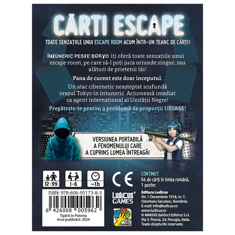 Carti Escape - Intuneric peste Tokyo