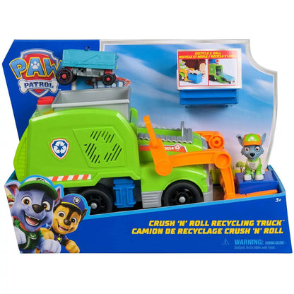 Paw Patrol Camionul de reciclare Crush' N' Roll