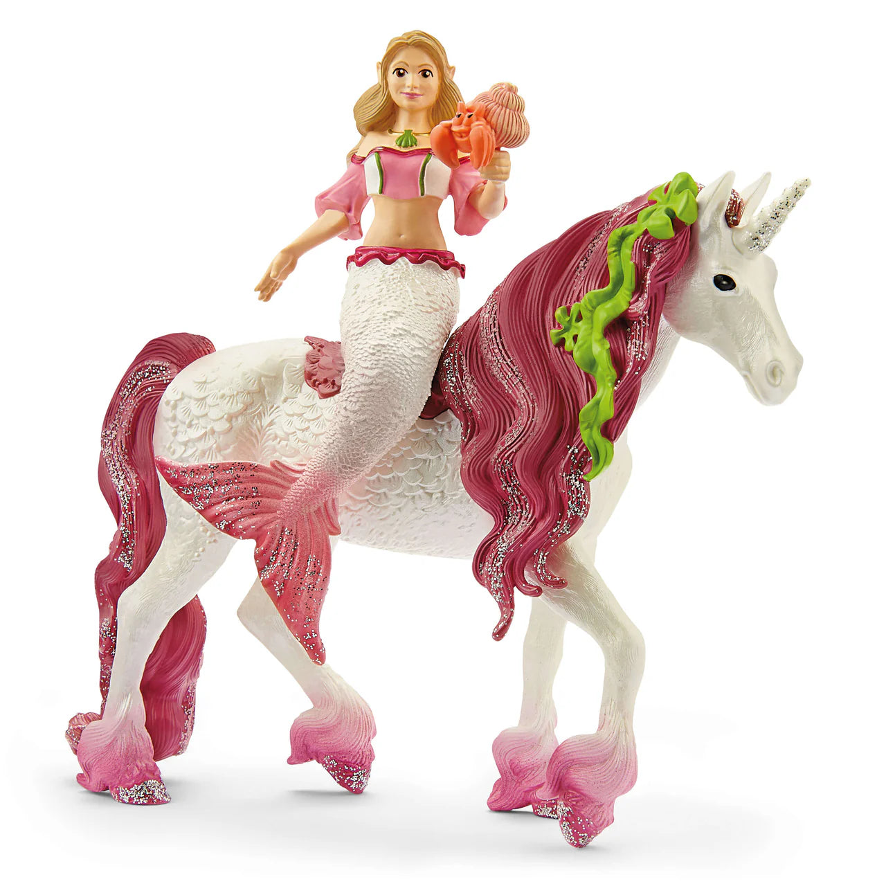 Set de joaca Schleich, Bayala, Sirena Feya pe unicorn subacvatic