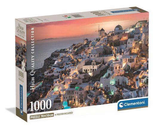 Puzzle Compact 1000 Piese - Shades of Santorini