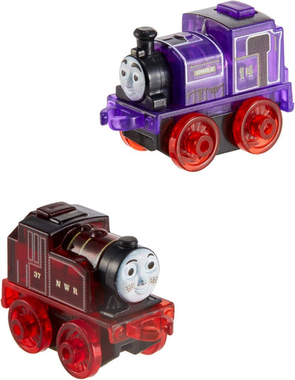 Set 2 trenulete Minis Light-Up, Thomas & Friends - Charlie and Rosie