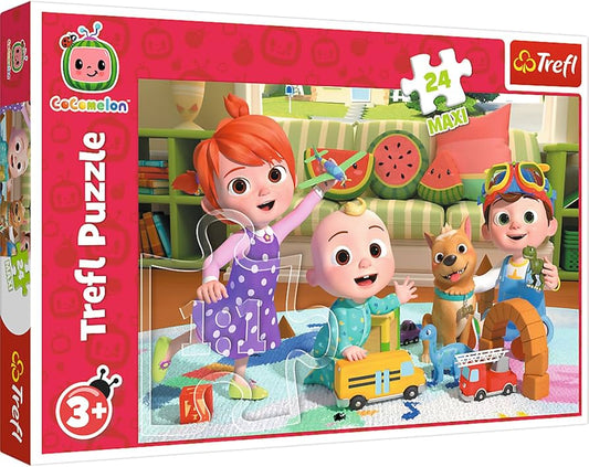 Puzzle 24 Maxi - Cocomelon - Gata de Aventura