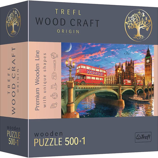 Puzzle lemn 500+1 piese - Londra - Obiective turistice