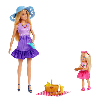Family & Friends - Papusa Barbie & Chelsea la Picnic