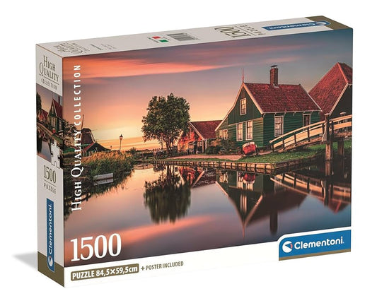 Puzzle Compact 1500 Piese - Zaanse Schans