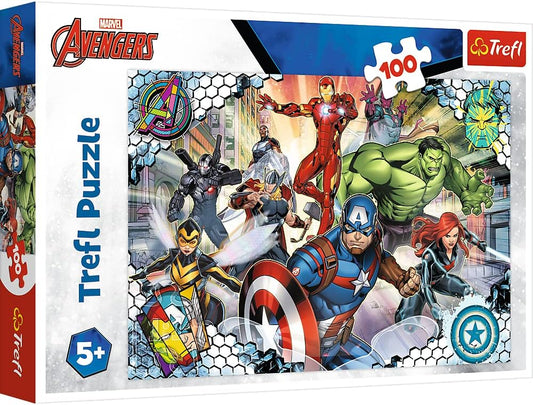 Puzzle 100 piese - Avengers - Razbunatorii faimosi
