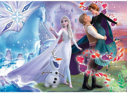 Puzzle 200 piese - Universul magic din Frozen II