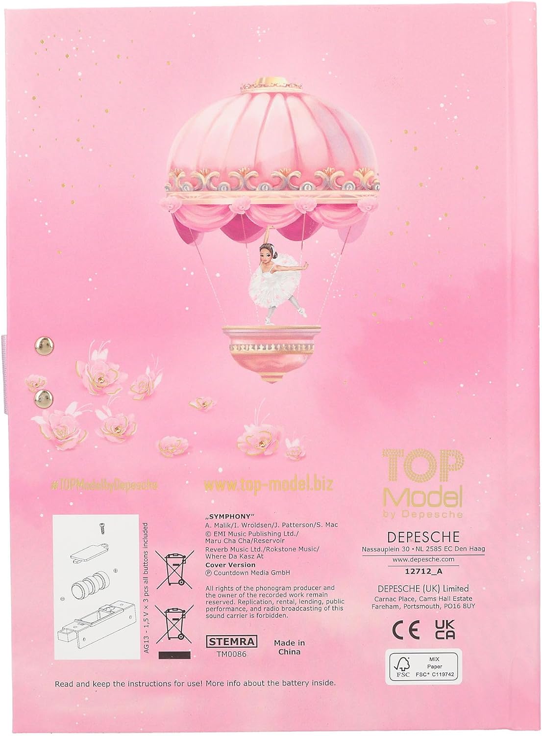 Jurnal TOPModel, cu Cod si Sunet Ballet