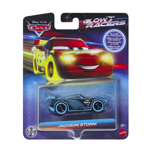 Disney Cars masinuta Glow Racers - Jackson Storm