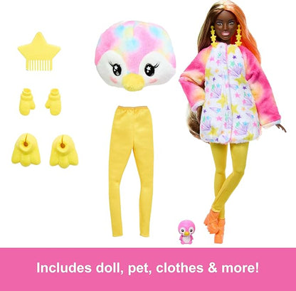 Barbie Cutie Reveal Papusa Surpriza, Pinguin