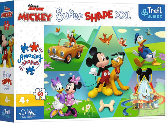 Puzzle Trefl Super Shape XXL - Mickey