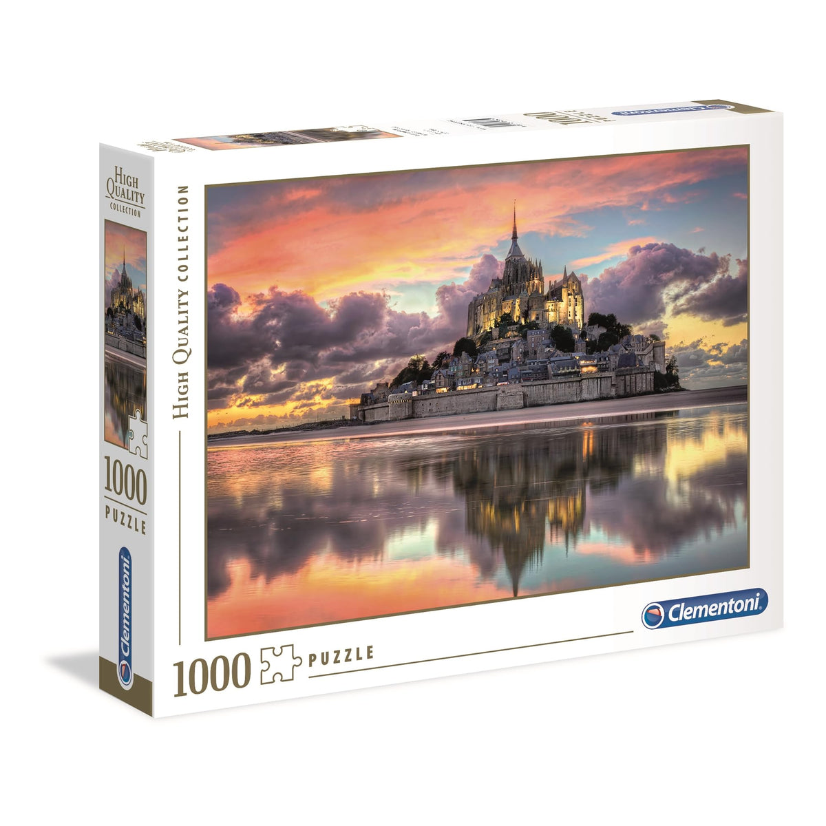 Puzzle Compact 1000 Piese - Le Magnifique Mont Saint-Michel