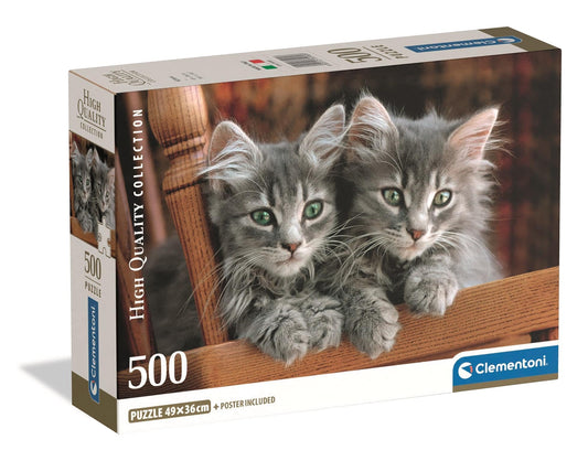 Puzzle Compact 500 Piese - Kittens