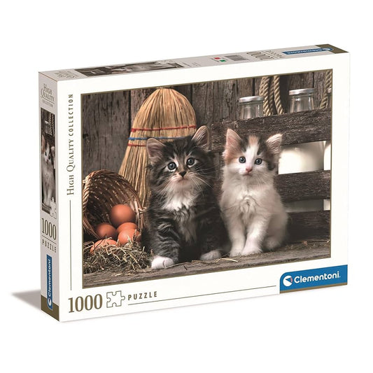 Puzzle Compact 1000 Piese - Lovely Kittens