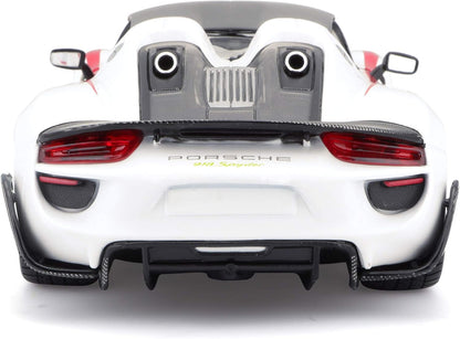 Bburago Porsche 918 alb, 1:24