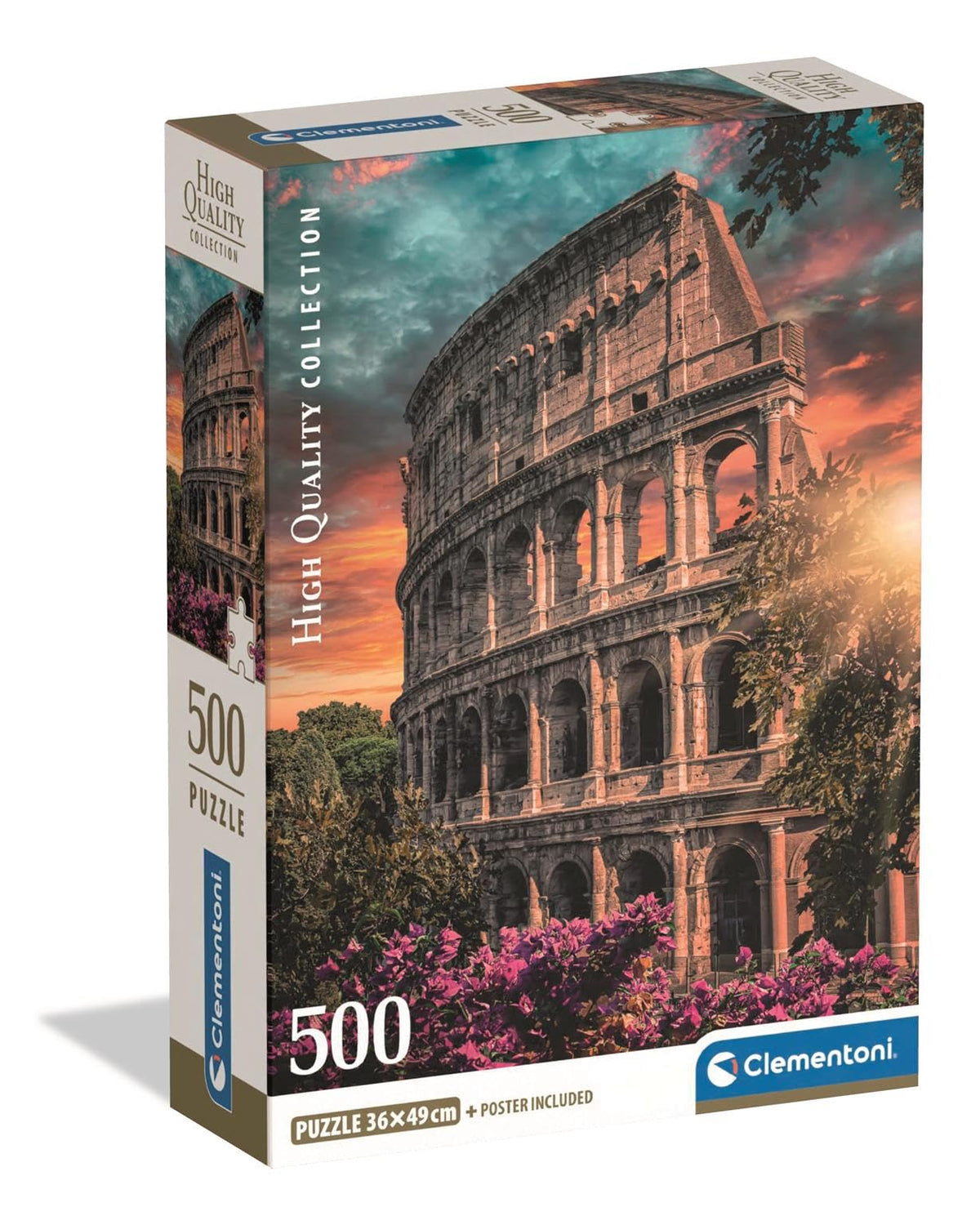 Puzzle Compact 500 Piese - Flavian Amphitheatre