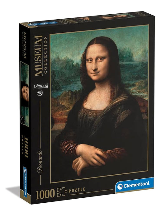 Puzzle Compact 1000 Piese Museum - Leonardo - Gioconda