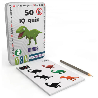 Joc de societate, 50 de provocări IQ Quiz - Dinos