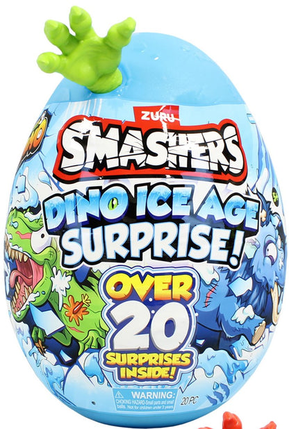 Smashers Dino Ice Age Surprise - Ou mare cu peste 20 de surprize - Verde