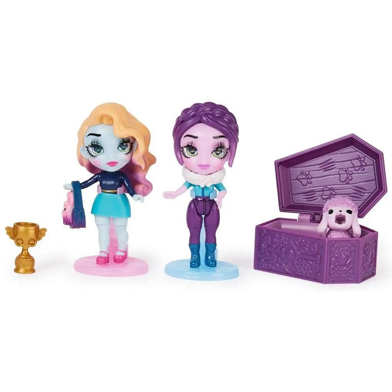 Set Zombaes Forever cu 2 papusi, 3 animalute si accesorii