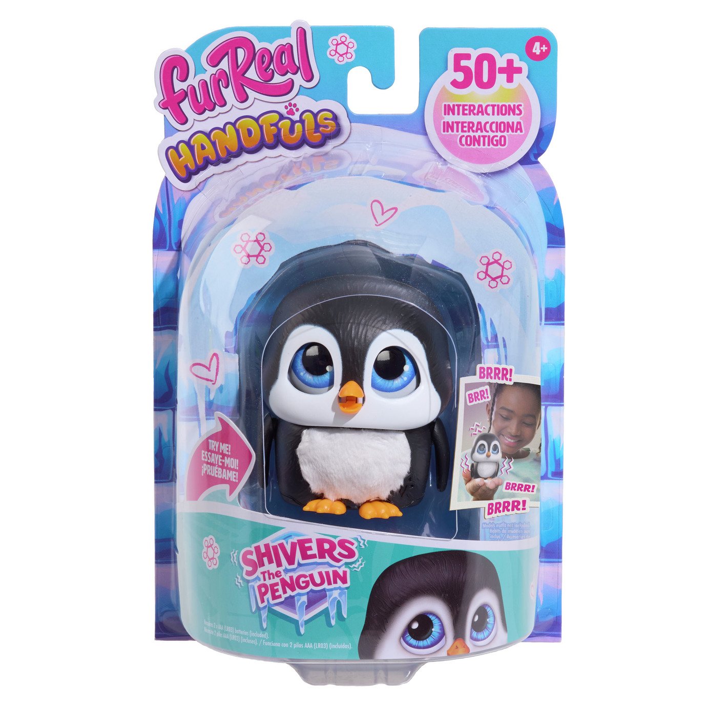 Furreal Handfuls Plus interactiv - Shivers the Penguin