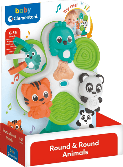 Round & Round Animals - Carusel Cu Animale, Sunete Vesele