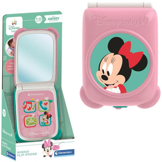 Telefon cu Clapeta Baby Minnie