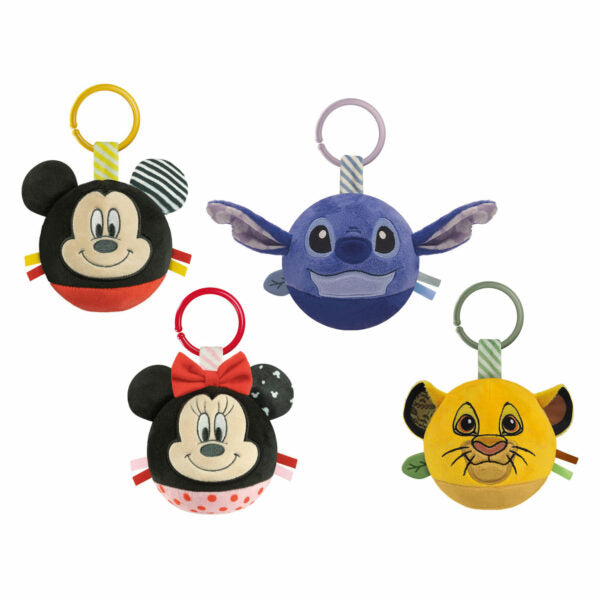 Soft Squeezy Rattles - Disney - Plus Moale, Diferite Modele
