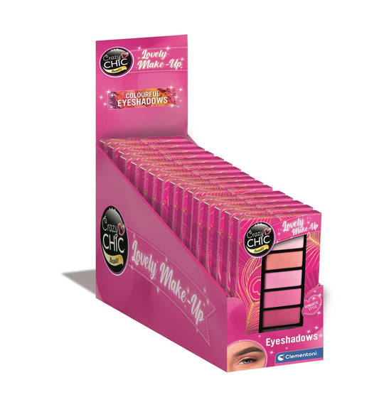 Crazy Chic - Set Farduri de Pleoape - Roz