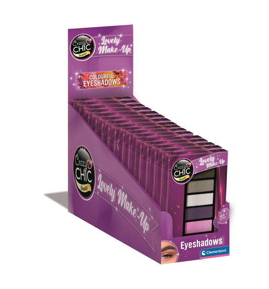 Crazy Chic - Set Farduri de Pleoape - Mov