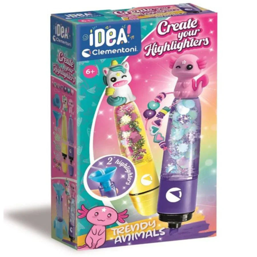 Create Your Highlighters - Creeaza Propriul Iluminator - Trendy Animals