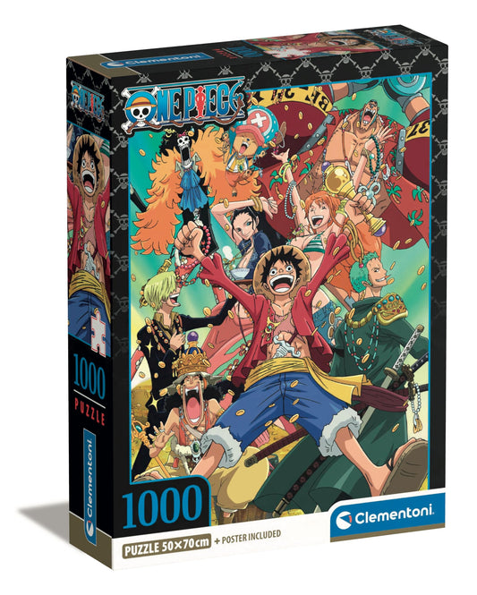 Puzzle Compact 1000 Piese - One Piece (model 2)
