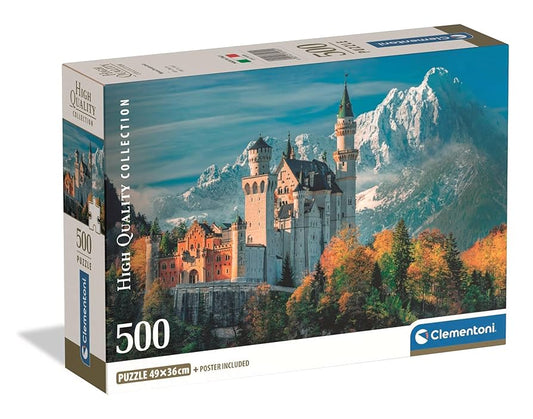 Puzzle Compact 500 Piese - Neuschwanstein Castle