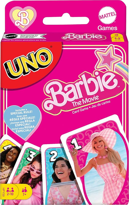 Set carti de joc Barbie UNO