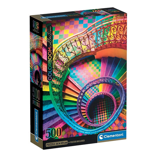 Puzzle Compact 500 Piese - Colorboom - Stairs