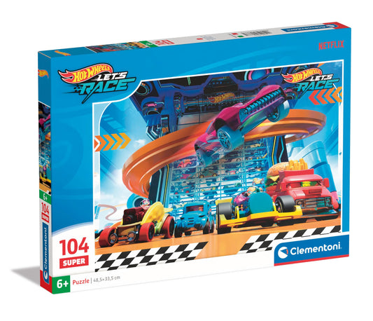 Puzzle 104 Piese - Hotwheels