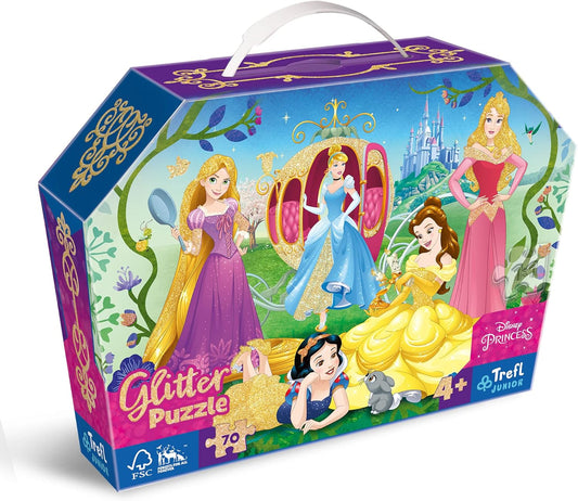 Puzzle 70 Glitter Box - Printese fericite