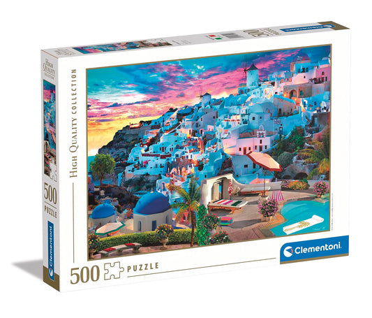 Puzzle Compact 500 Piese - Greece View