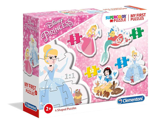 My First Puzzles 3-6-9-12 - Disney Princess