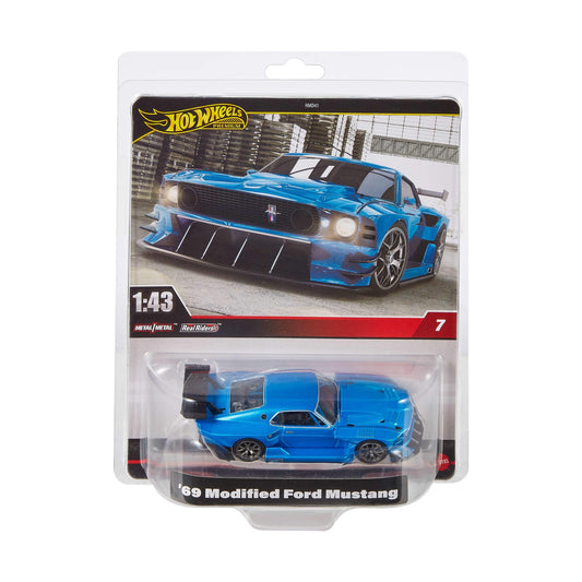 Hot Wheels Premium  Modified Ford Mustang 69, 1:43
