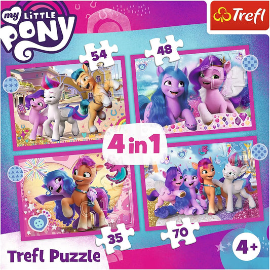 Puzzle 4 in 1 - My Little Pony