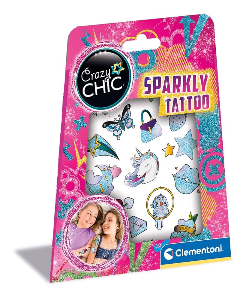 Crazy Chic - Sparkly Tattoo - Tatuaje Sclipicioase