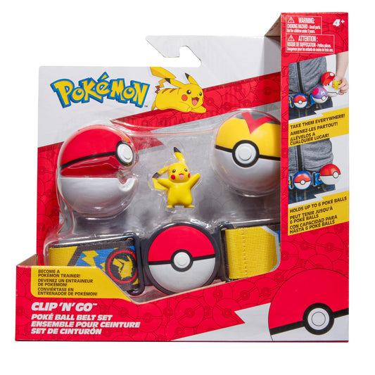 Pokemon - Clip'N'Go Belt Set - Pikachu