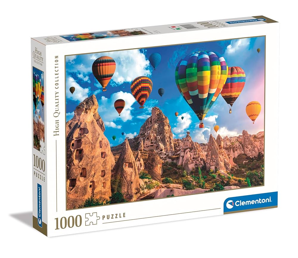 Puzzle Compact 1000 Piese - Balloons in Cappadocia