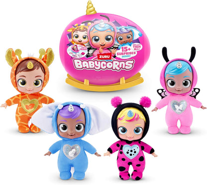 Papusa Babycorns Surpriza, 15 accesorii - Bailey the Ladybug