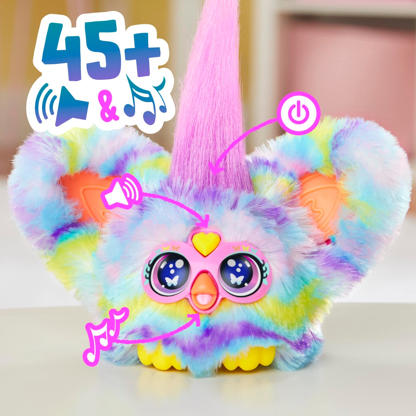 Jucarie de plus interactiva, Furby Furblets Swee-Dee (spring edition) / 24